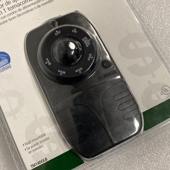 Westek 1-Outlet Outdoor Self-Adjusting Timer. Grounded outlet, Photoelectric. - Picture 3 of 5